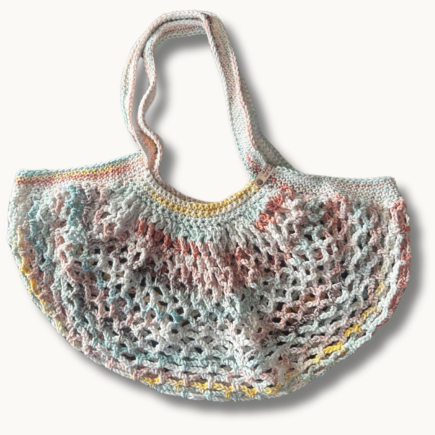 Mesh Market Bag | Sunlit Seafoam