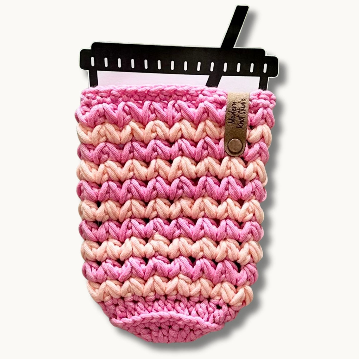 Candy Pop Striped Meadow Iced Drink Sleeve