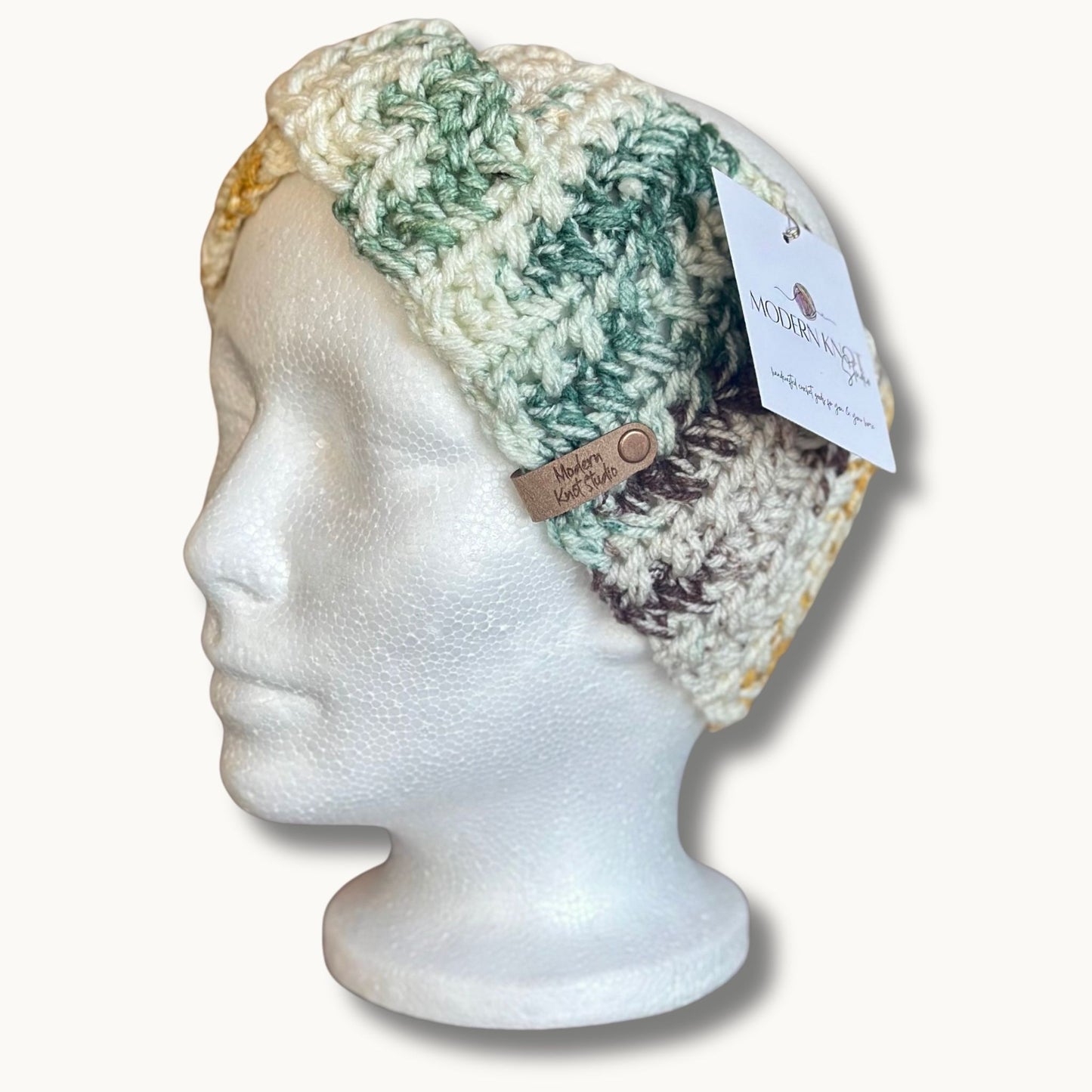 River Ear Warmer | Emerald Pine
