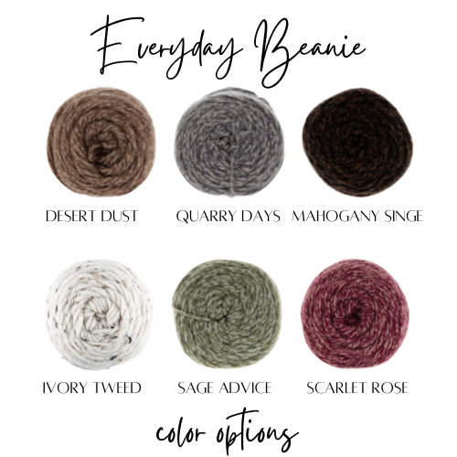 Everyday Beanie - Pick your color