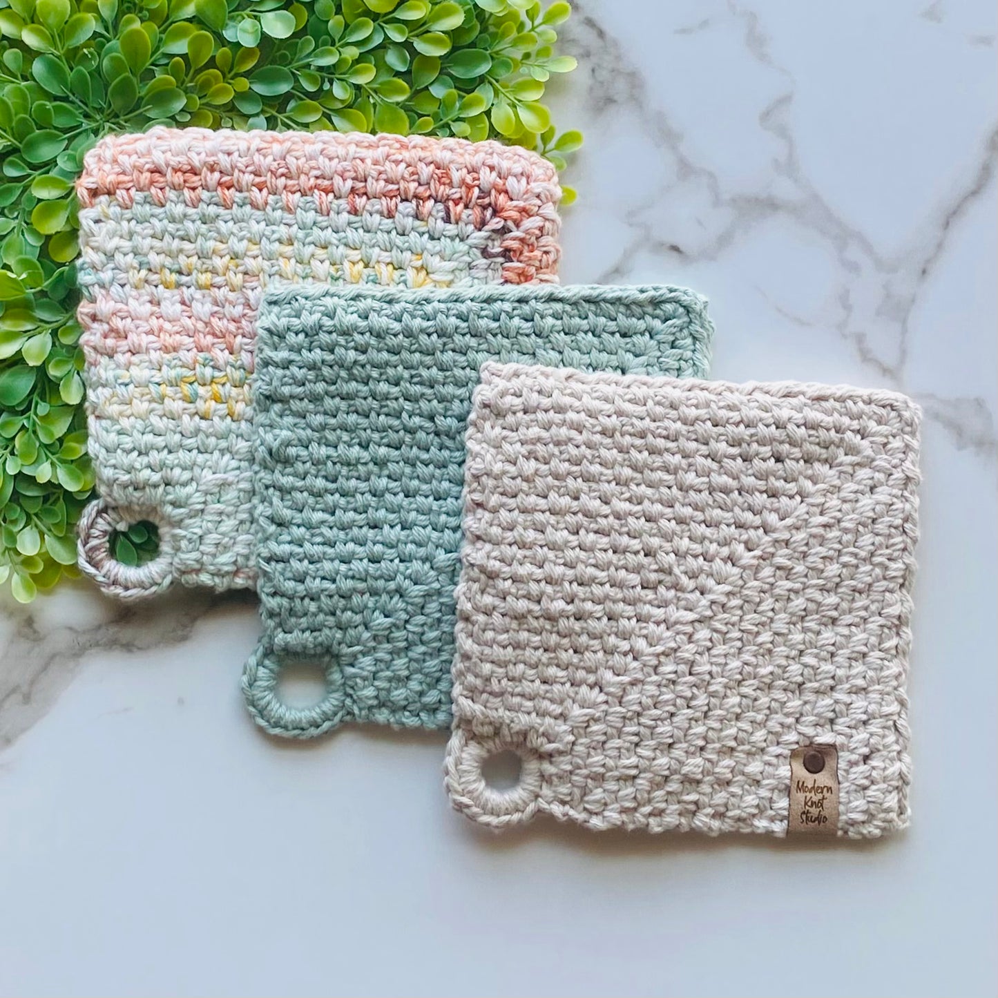 Linen Thick Hot Pad - Pick your color