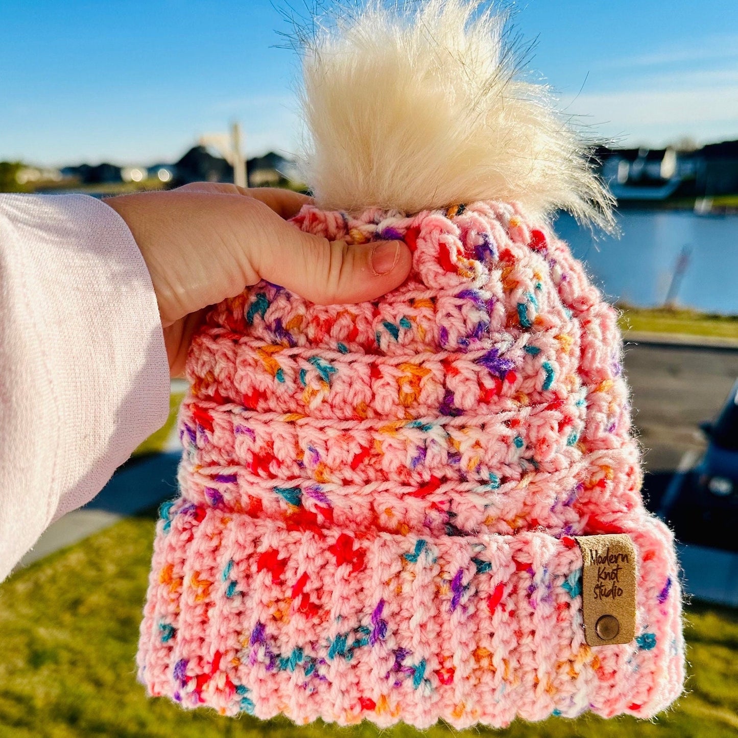 Dean Beanie | Bubblegum Speckle