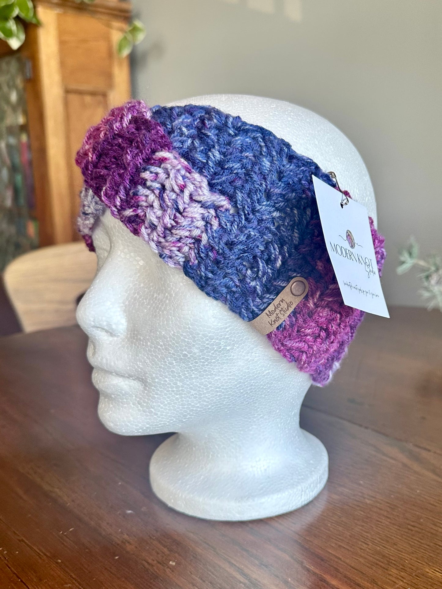 River Ear Warmer | Winter Flower