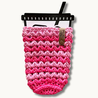 Candy Pop Striped Meadow Iced Drink Sleeve