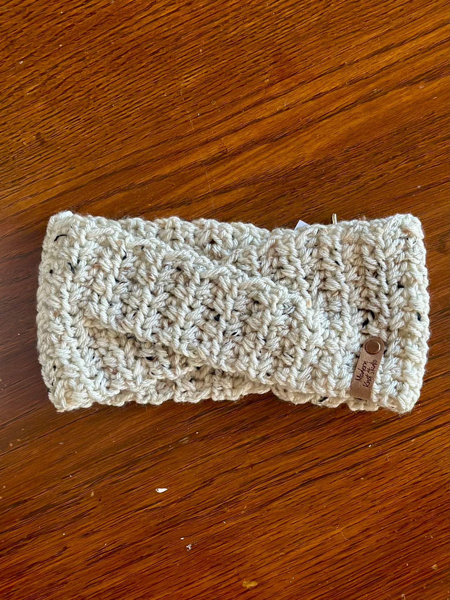 River Ear Warmer | Ivory Tweed