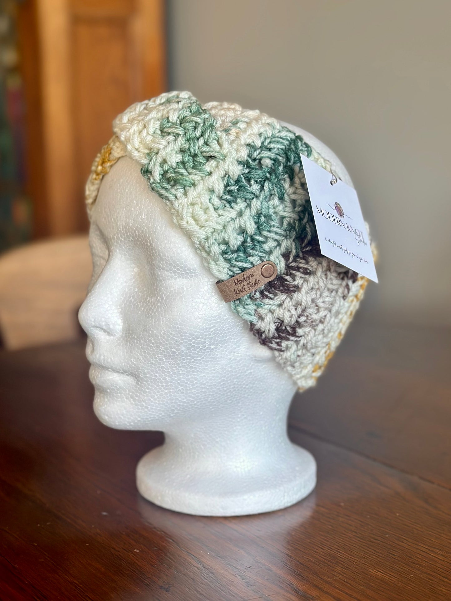 River Ear Warmer | Emerald Pine