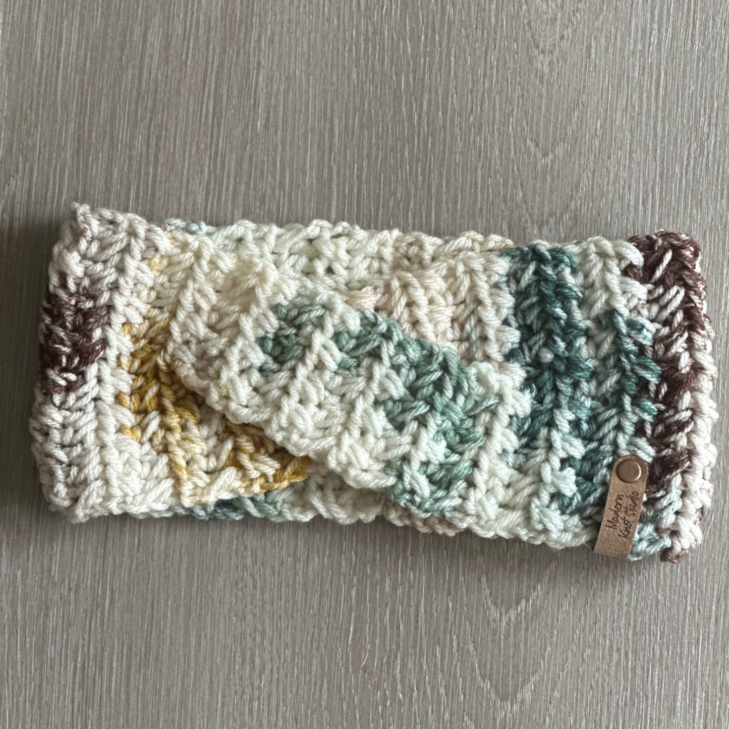 River Ear Warmer | Emerald Pine