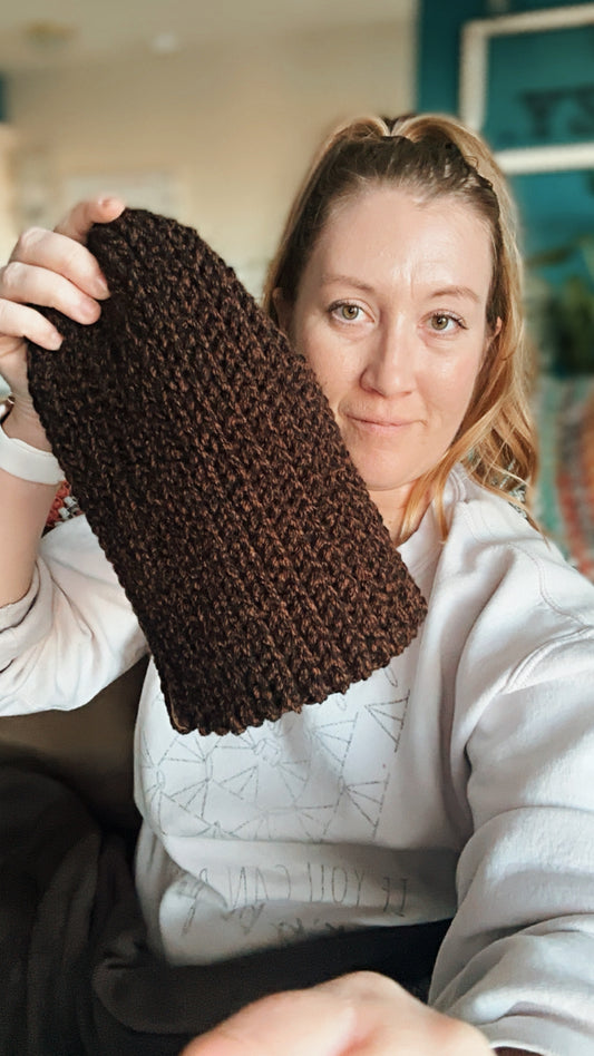 Ready to Ship - Everyday Beanie | Mahogany Singe