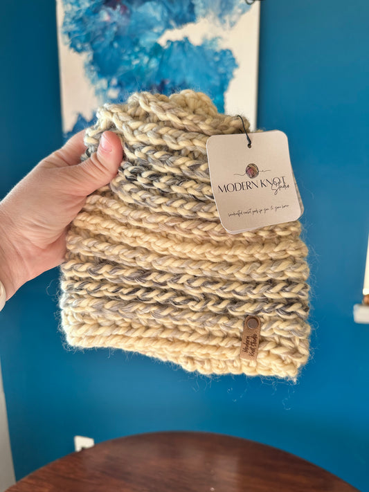 Ready to Ship - Toddler Beanie - Arctic Ice