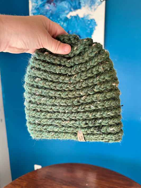 Ready to Ship - Toddler Beanie - Kale