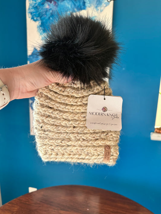 Ready to Ship - Toddler Beanie - Oatmeal