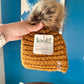 Ready to Ship - Baby Beanie - Flax
