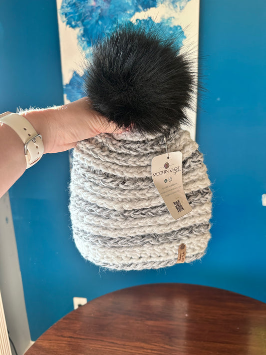 Ready to Ship - Adult Beanie - Marble