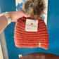 Ready to Ship - Child Beanie - Rust Orange