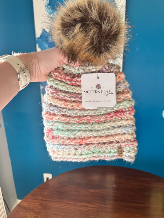 Ready to Ship - Child Beanie - Carousel