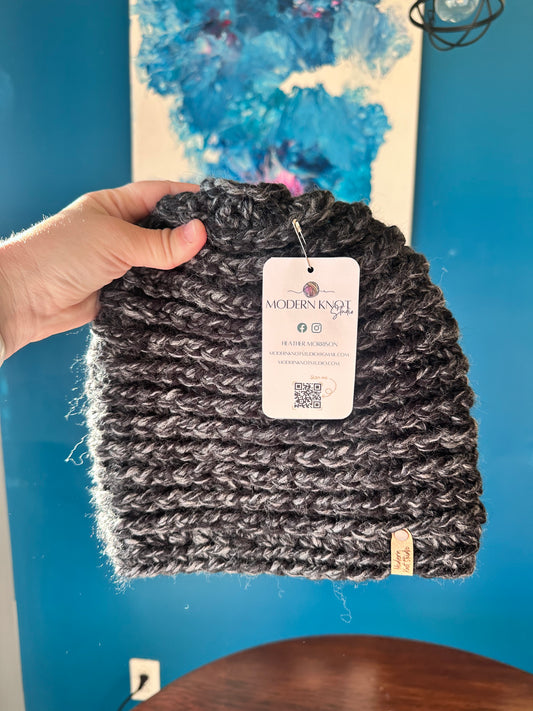Ready to Ship - Adult Beanie - Charcoal
