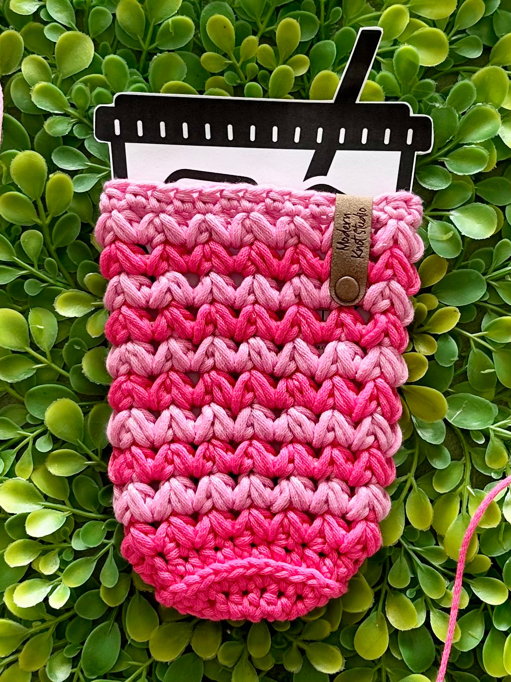 Candy Pop Striped Meadow Iced Drink Sleeve