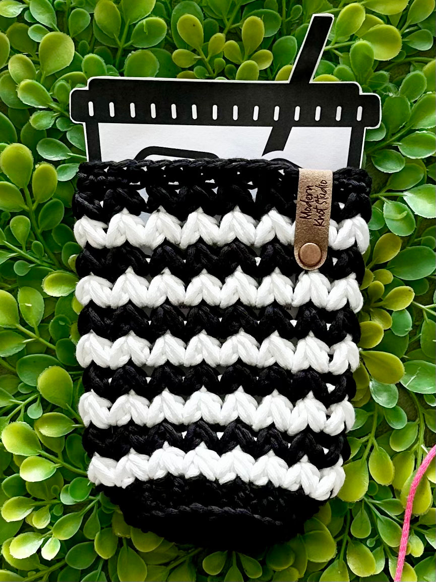 Candy Pop Striped Meadow Iced Drink Sleeve